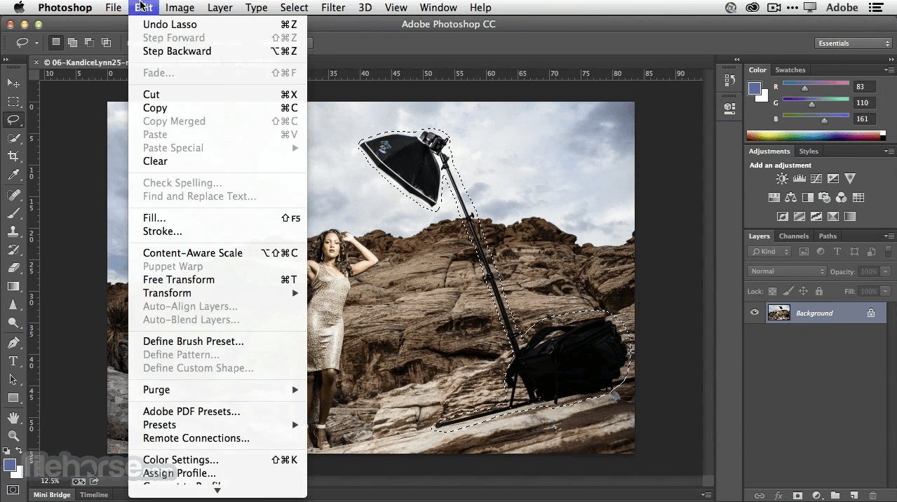 Adobe photoshop free download para mac